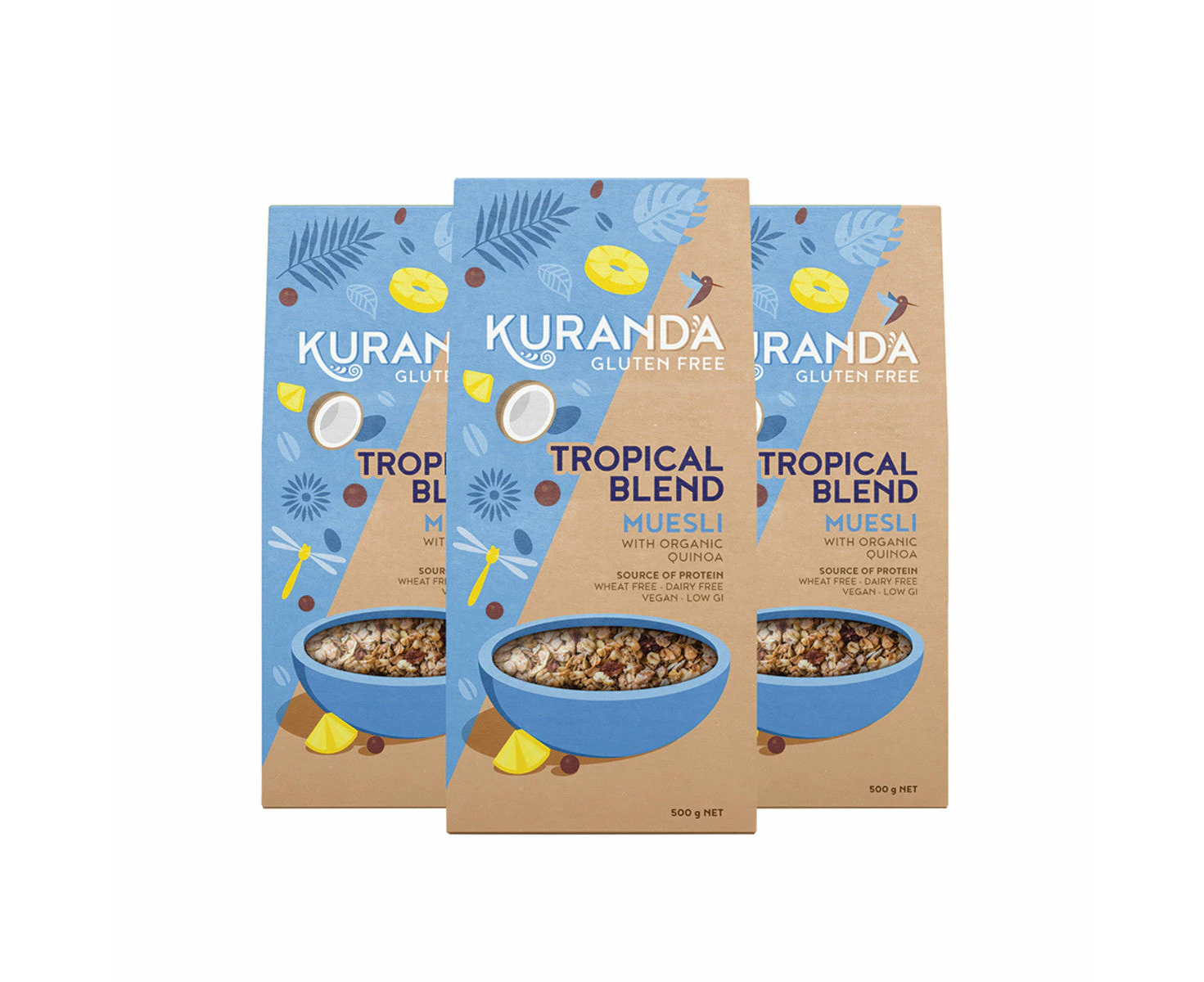 Kuranda Wholefoods Gluten Free Muesli Tropical Blend 3kg