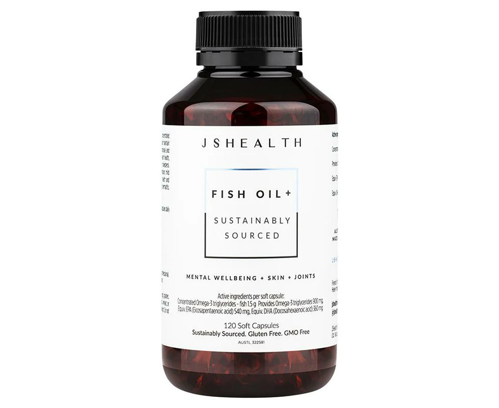 JSHEALTH FISH OIL 120 CAPSULES