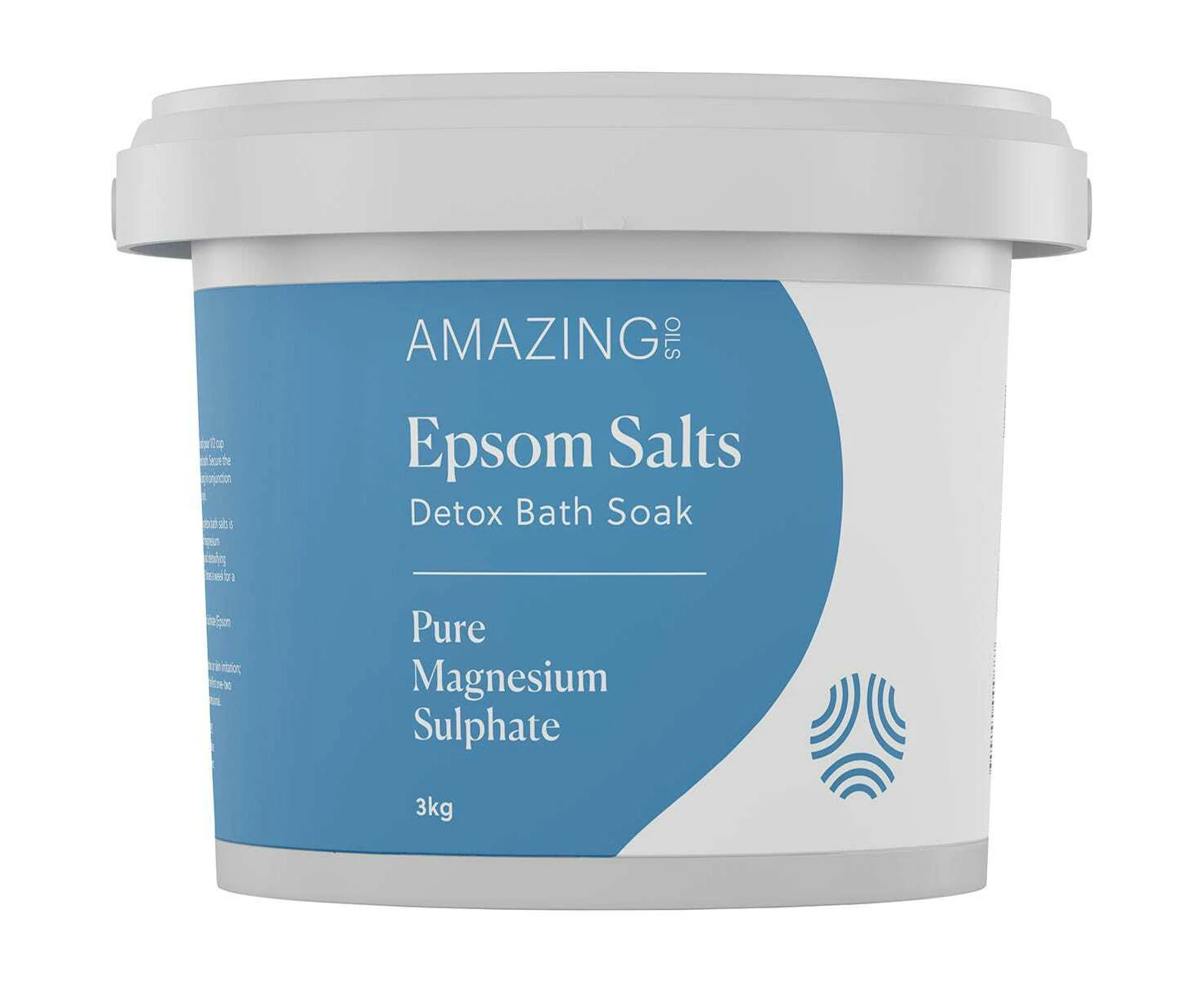 Pure Epsom Salts Detox Bath Soak 3kg