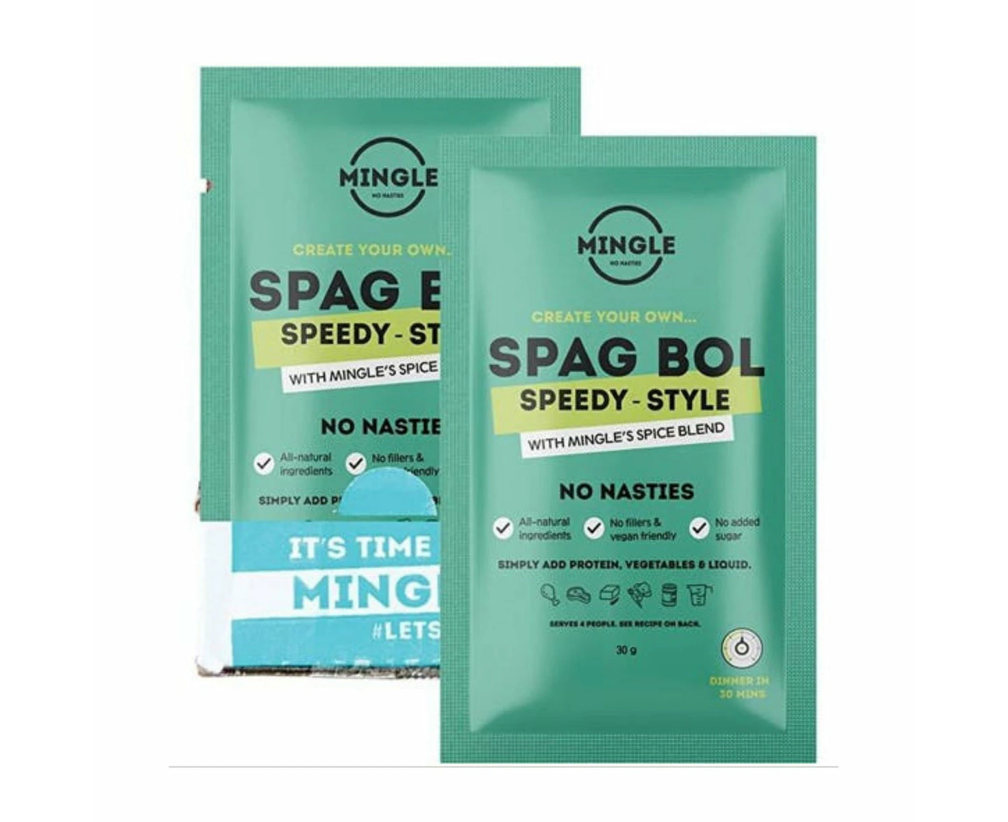 MINGLE Natural Seasoning Blend Spag Bol Speedy-Style 12x30g