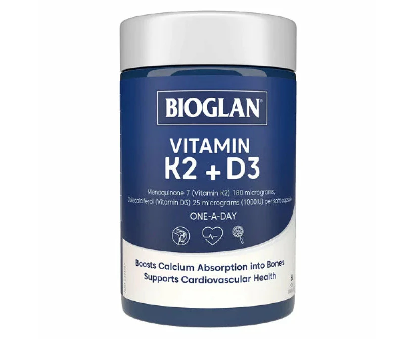 Bioglan Vitamin K2 + D3 60 Capsules