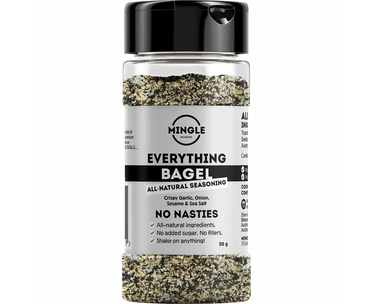 Mingle Natural Seasoning Blend Everything Bagel 10x50g