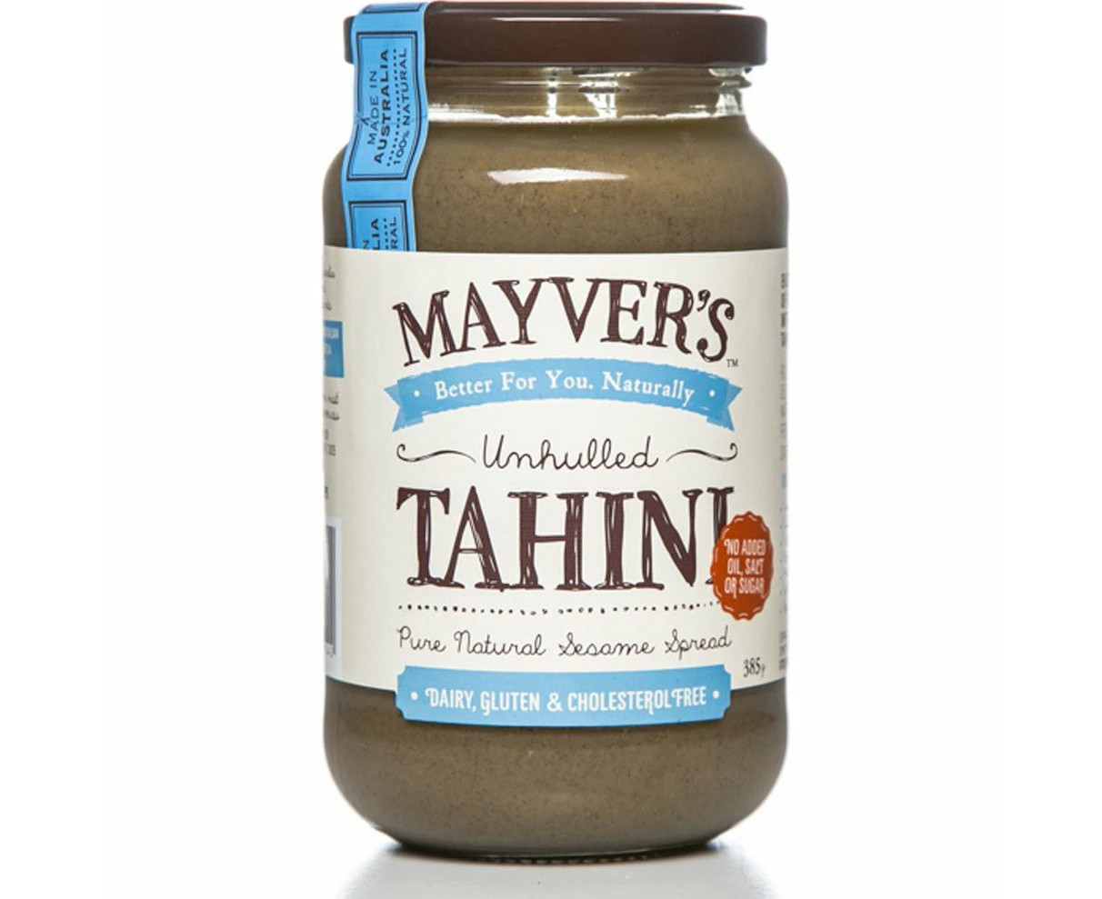 Mayver's Tahini Unhulled 385g (Pack of 6)