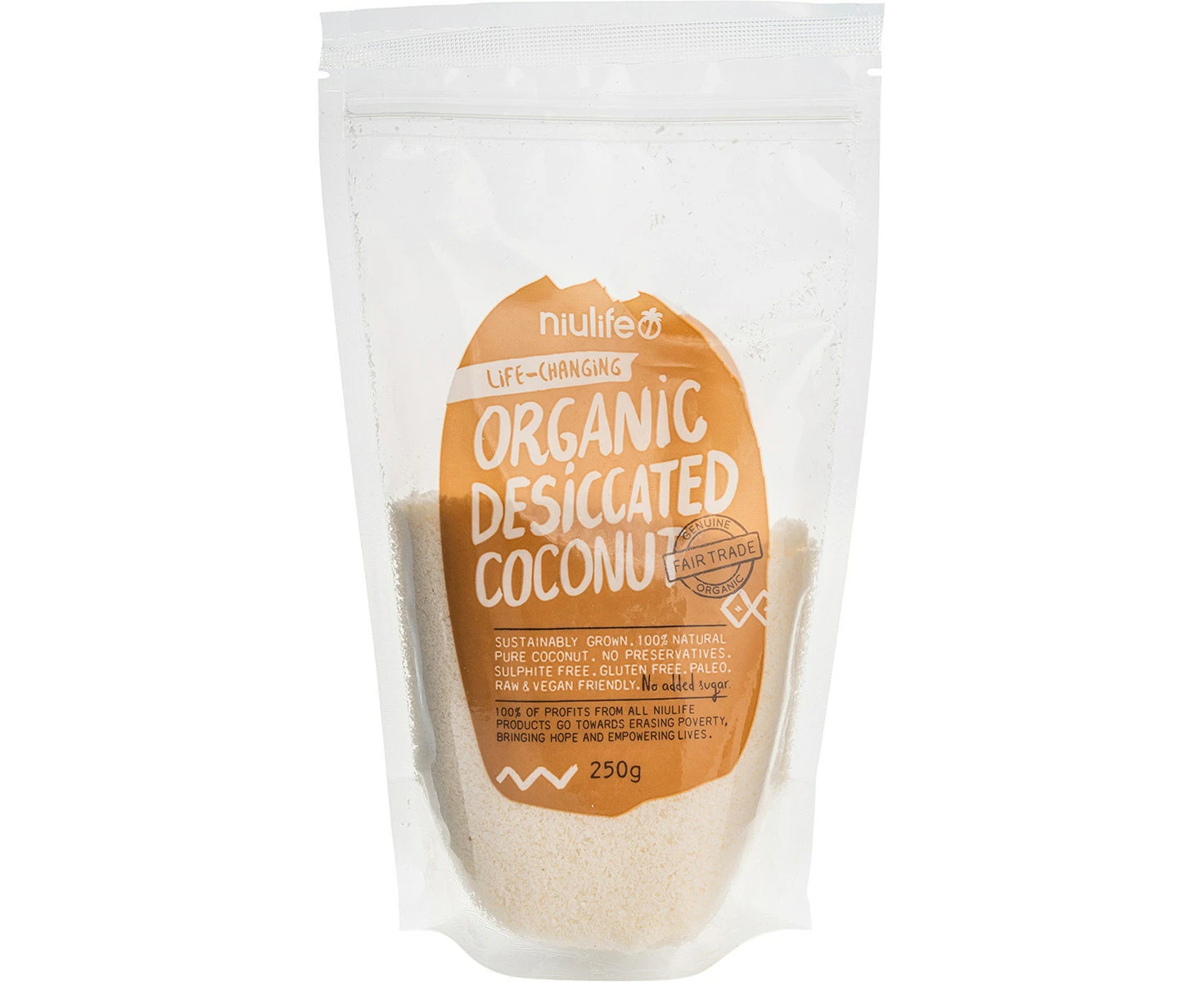 NIULIFE Desiccated Coconut 250g