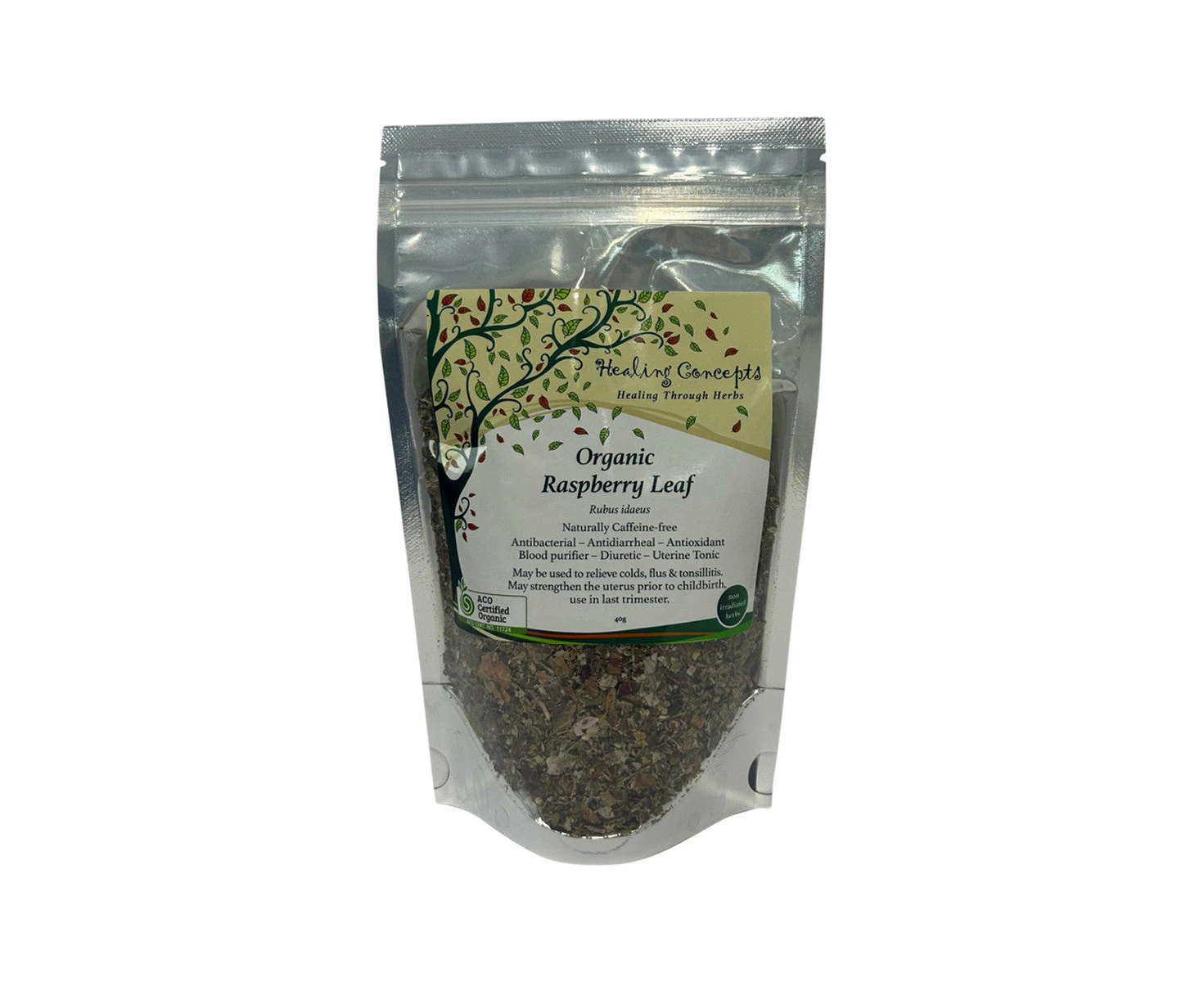 Healing Concepts Organic Raspberry Leaf 40g