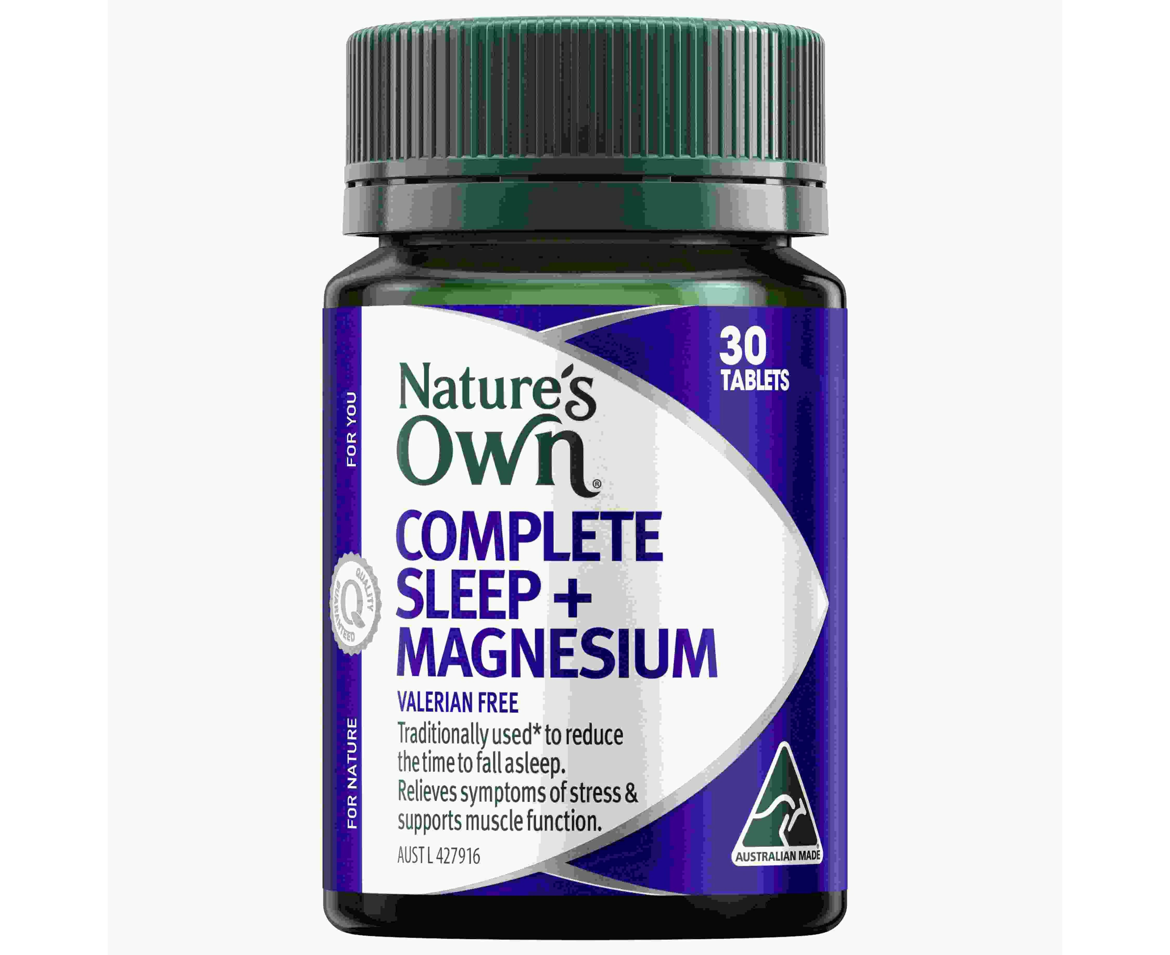 NATURES OWN COMPLETE SLEEP + MAG 30TAB