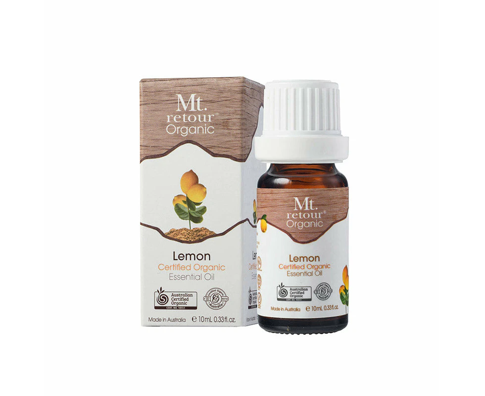 Mt. Retour Lemon Certified Organic Essential Oil (mr20) 10ml