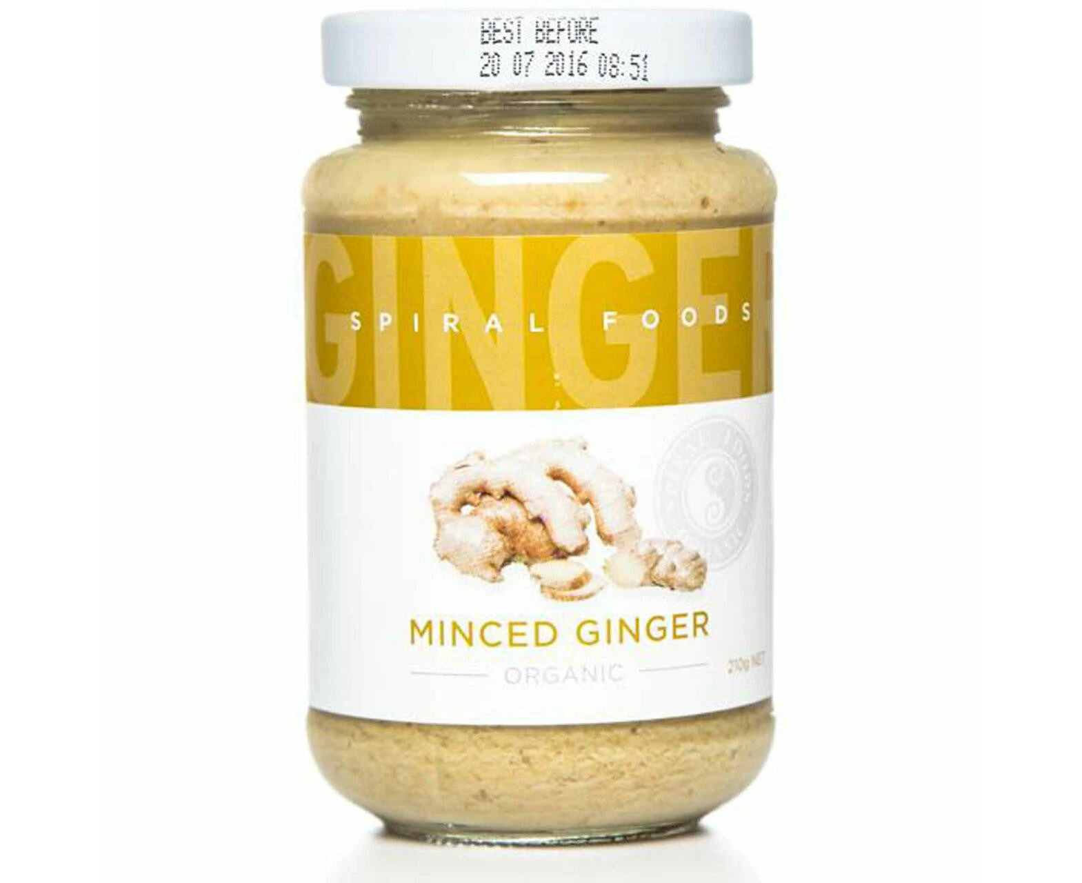 Spiral Ginger Minced 220g (Pack of 12)