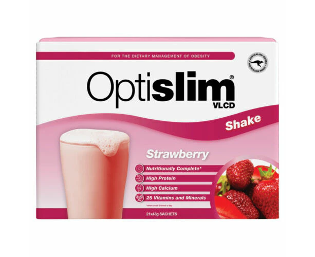 Optislim Vlcd Shake Strawberry  21x43g