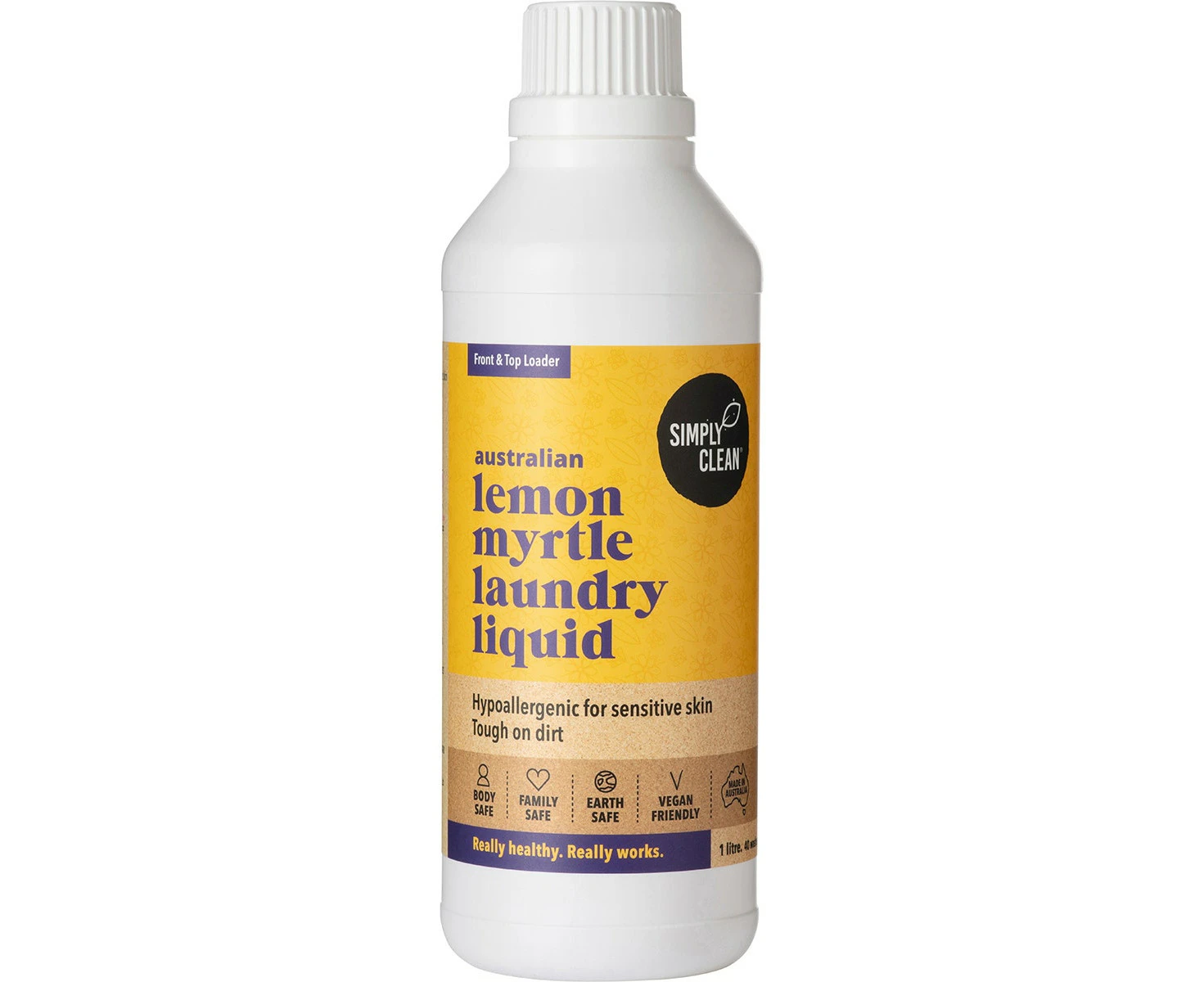 Simply Clean Lemon Myrtle Laundry Liquid 1L