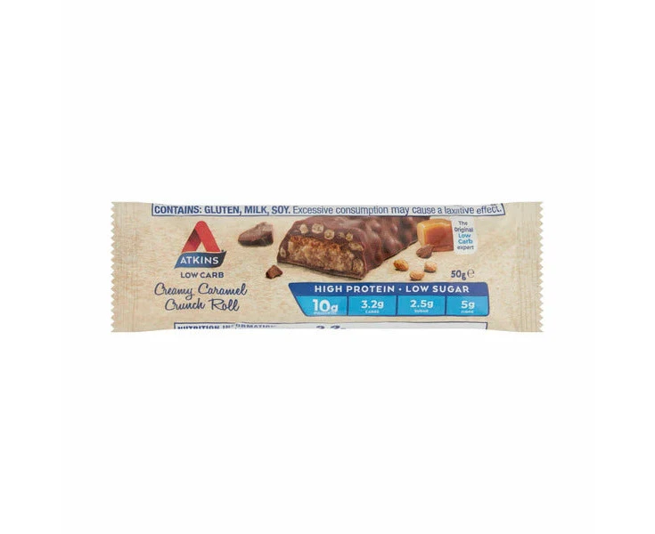 Atkins Low Carb Bar Butterscotch Crisp 50g