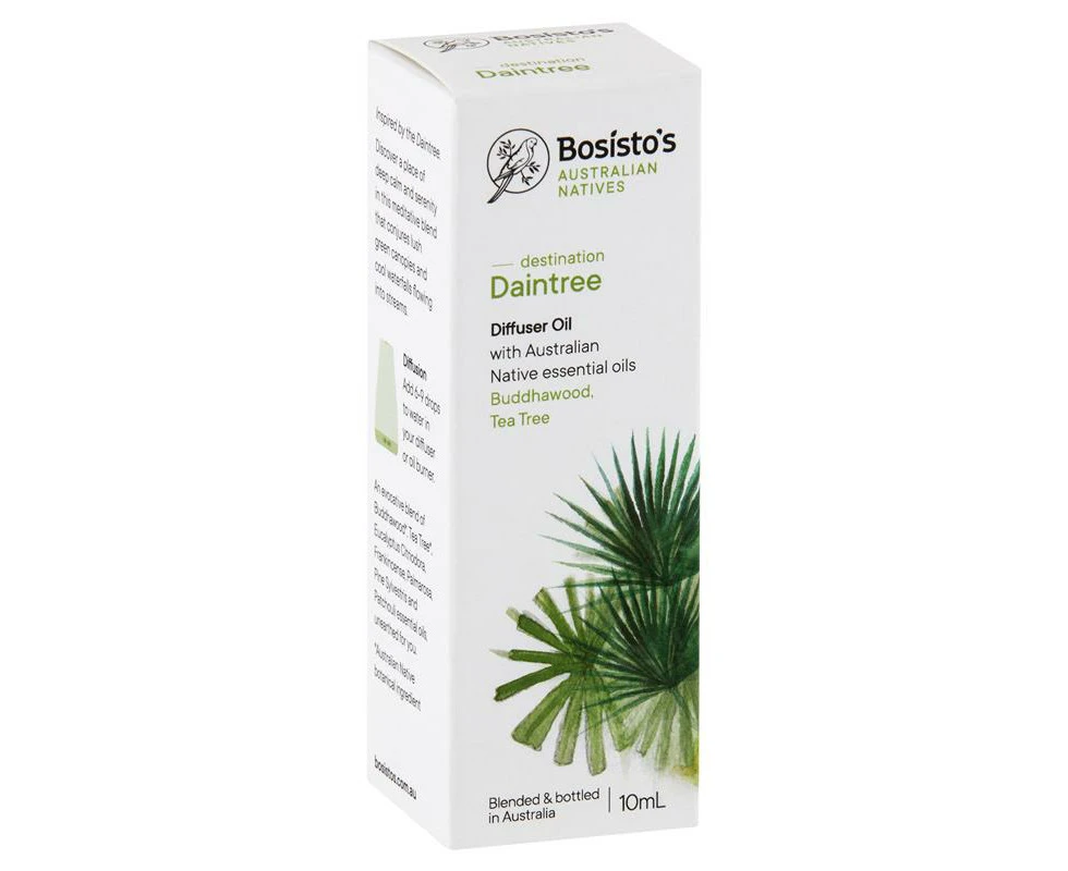 Bosistos Australian Natives Daintree Diffuser Oil 10ml