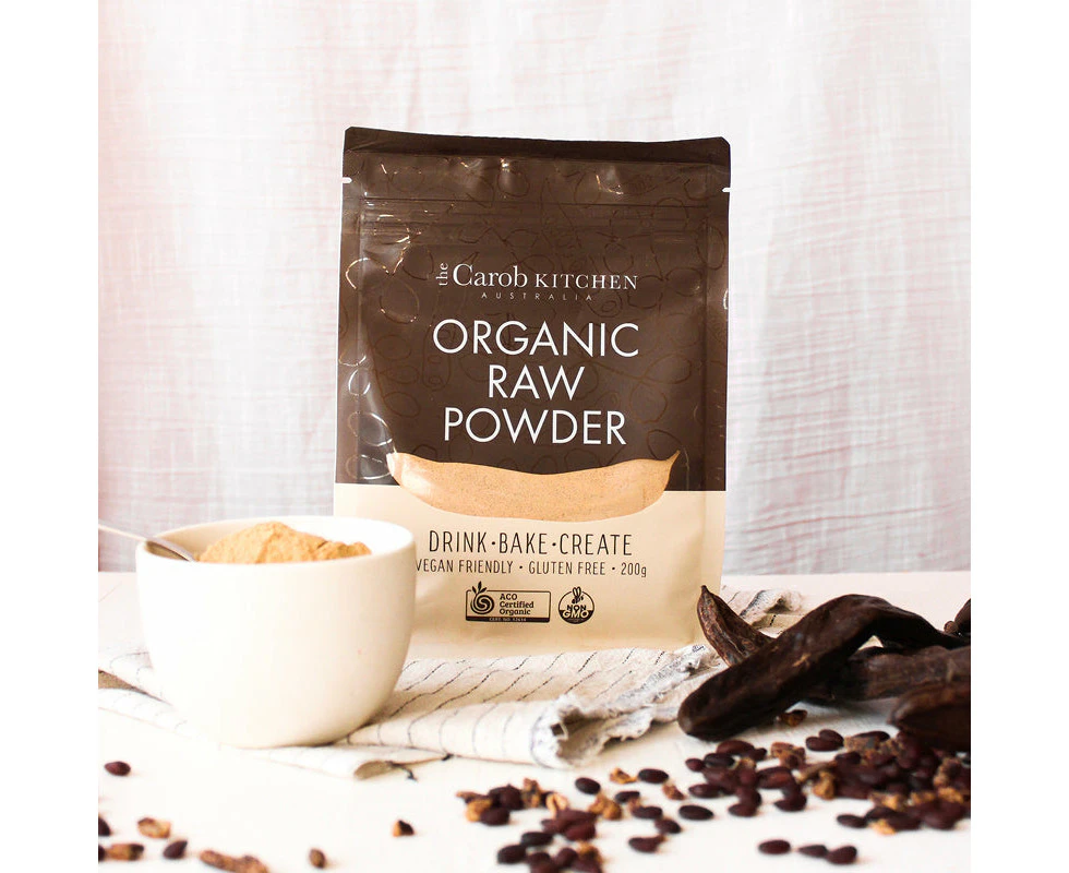 The Carob Kitchen Carob Powder Raw 200g