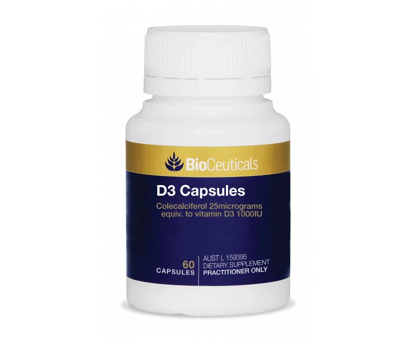 Bioceuticals D3 60 Capsules