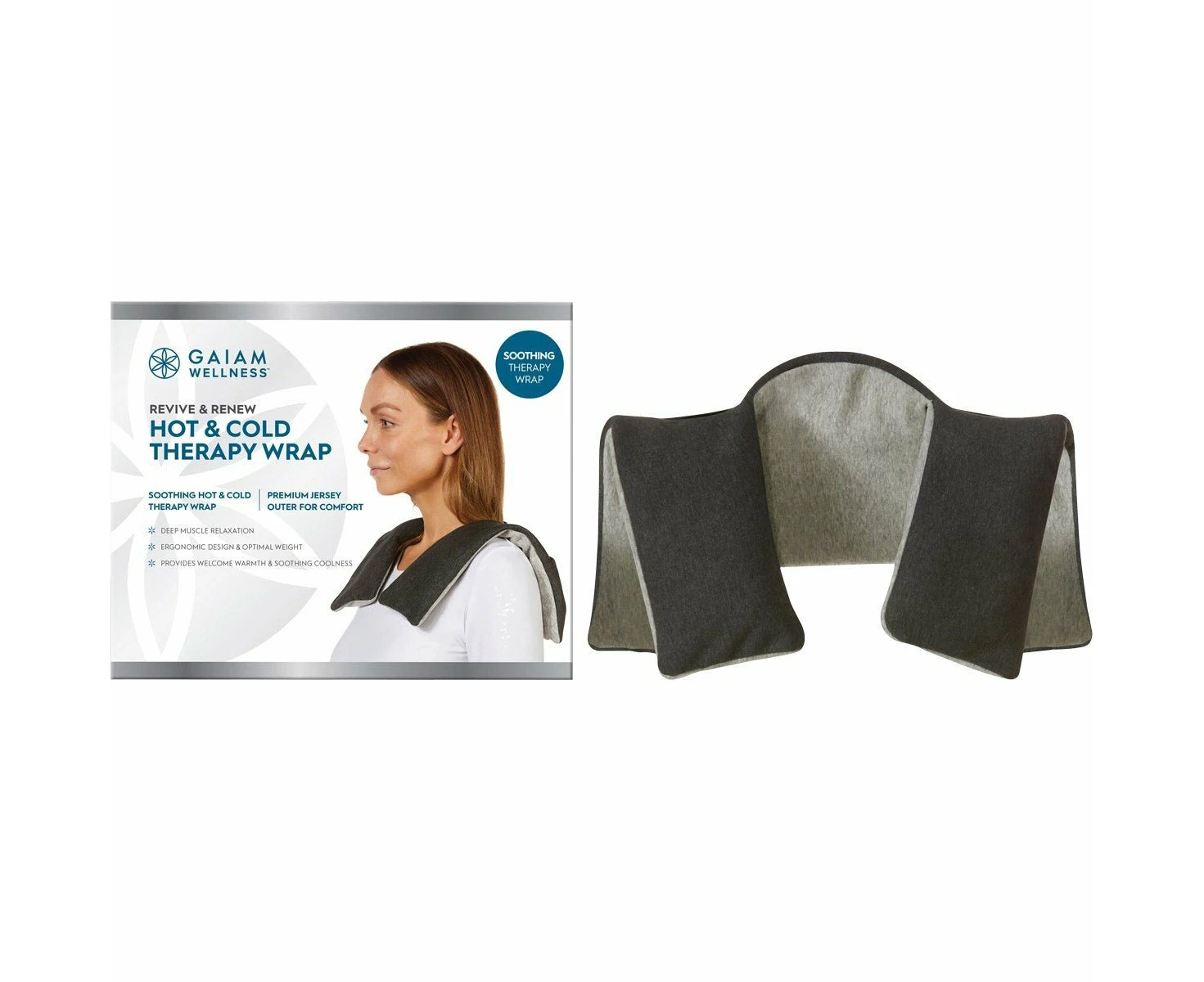 GAIAM Revive and Renew Hot & Cold Therapy Wrap 1