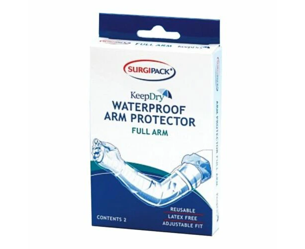 SurgiPack 6172 Keep Dry Full Arm Protector - 2 Pack