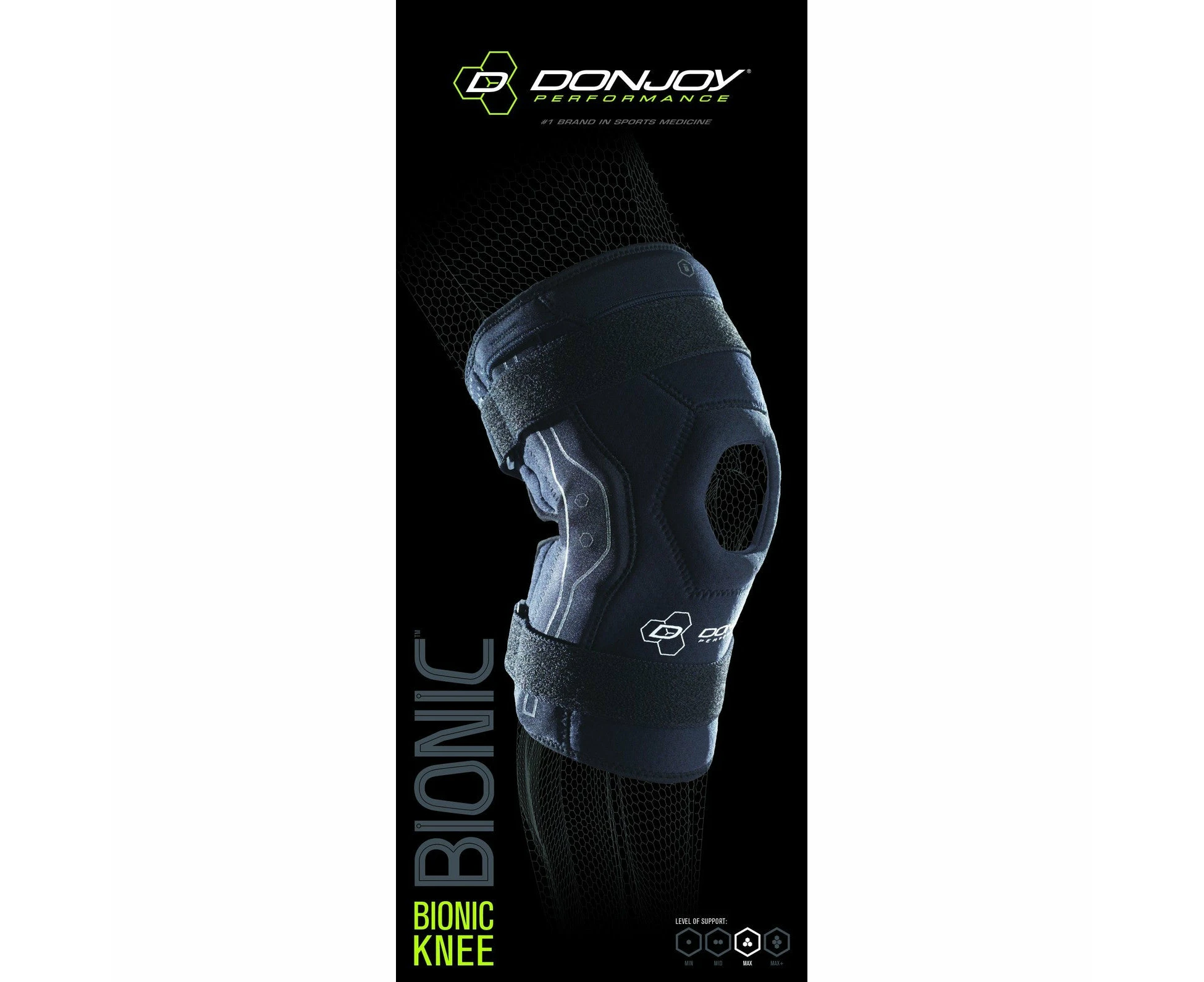 DONJOY PERFORMANCE BIONIC HINGED KNEE BRACE  (DP151KB04)