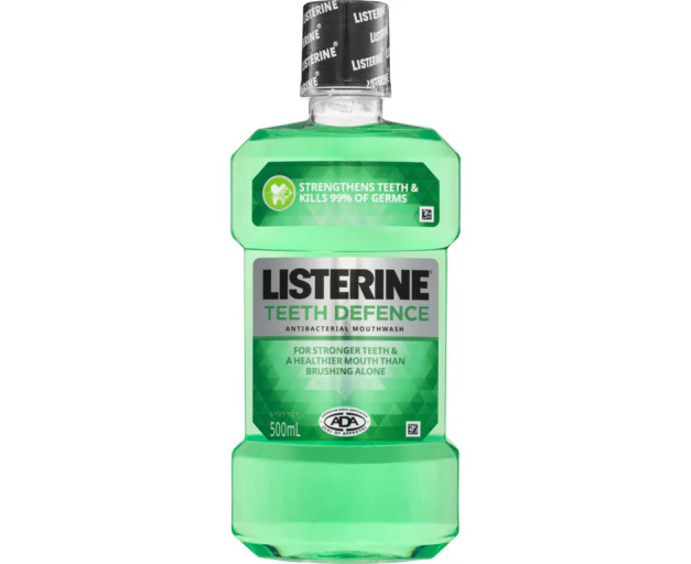 Listerine Teeth Defence Mouthwash 500ml