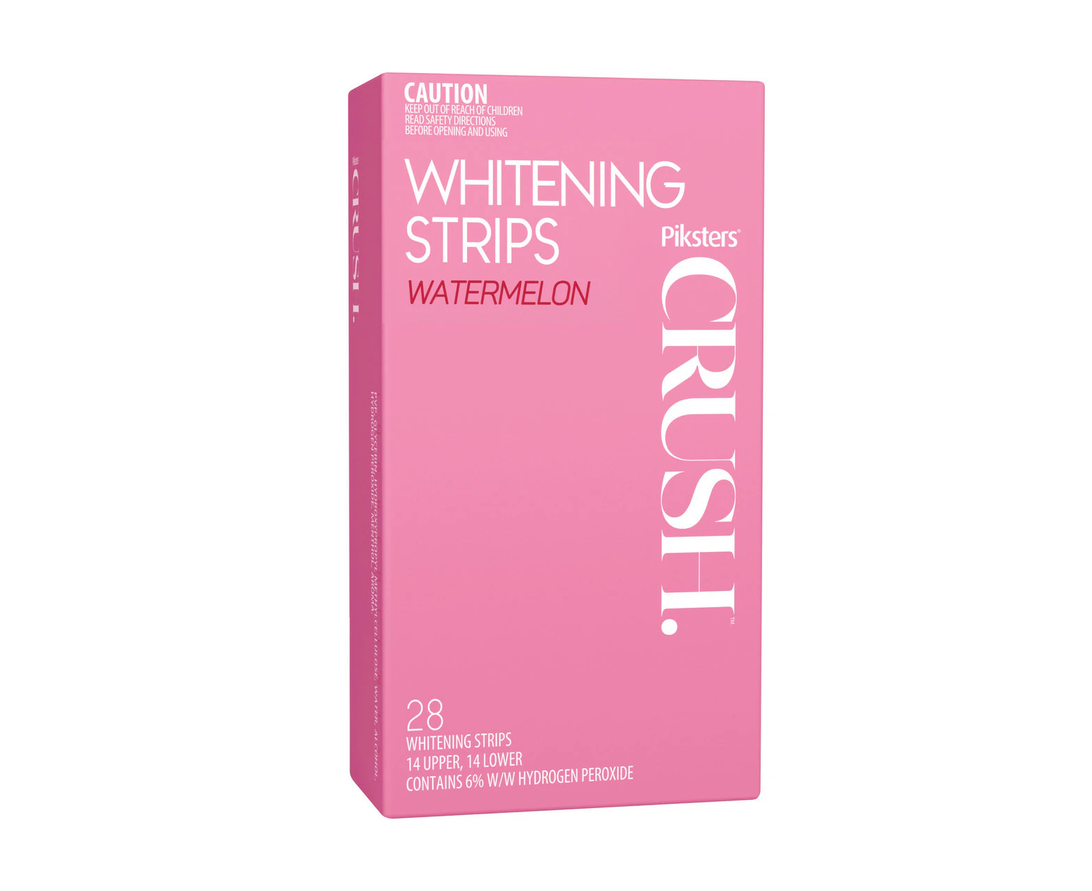 Piksters(R) CRUSH(R) Whitening Strips Watermelon 28pk