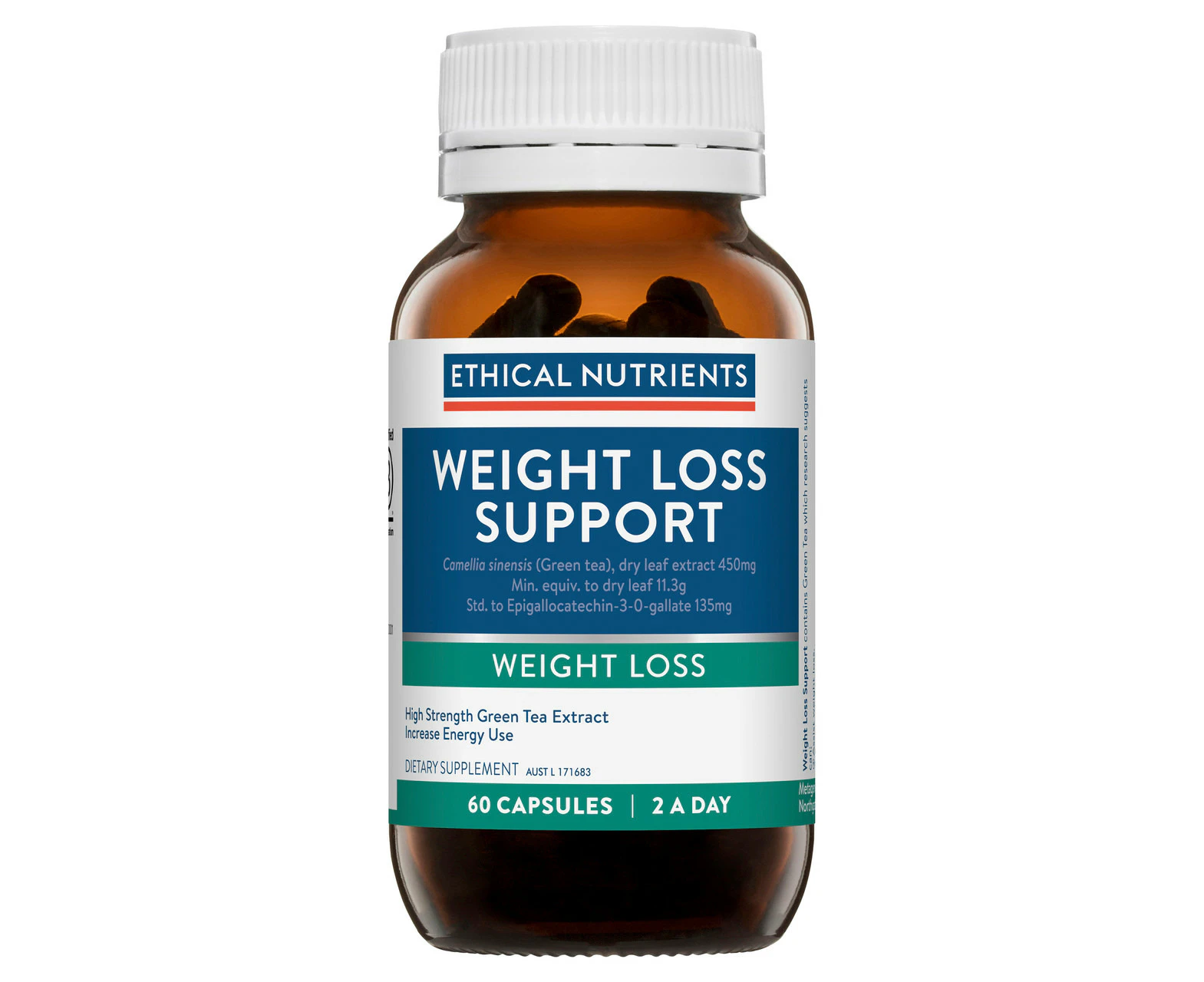 Ethical Nutrients Weight Loss Support 60 Capsules