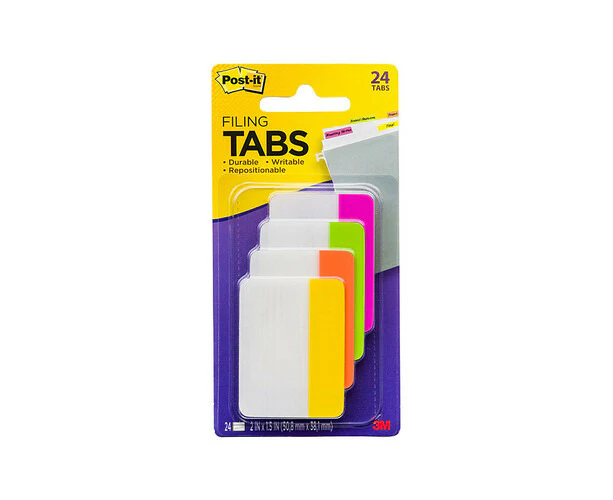 Post-It Note 686-PLOY Durable 50 x 38mm Pack 4 Box 8