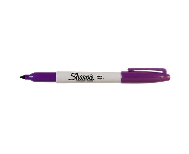 Sharpie Marker Fine Point Purple UPC Box 12 (30038)