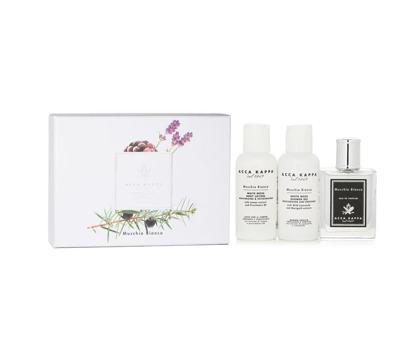 Acca Kappa White Moss Coffret 3pcs