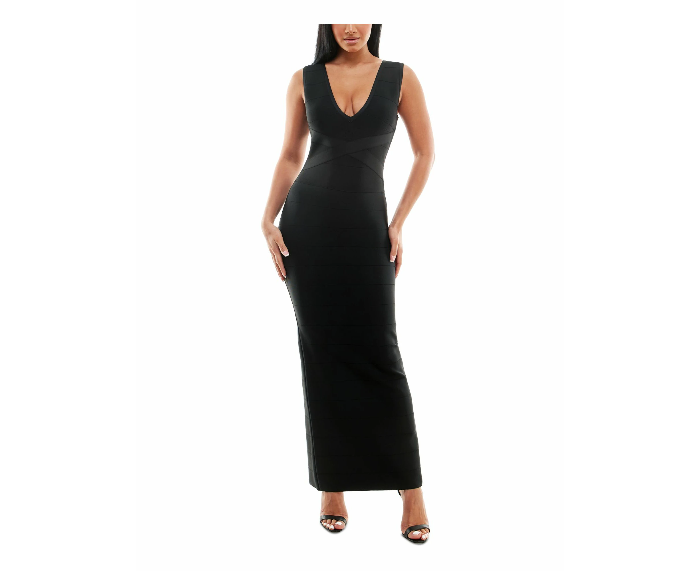 Bebe Women's Dresses Evening Dress - Color: Black