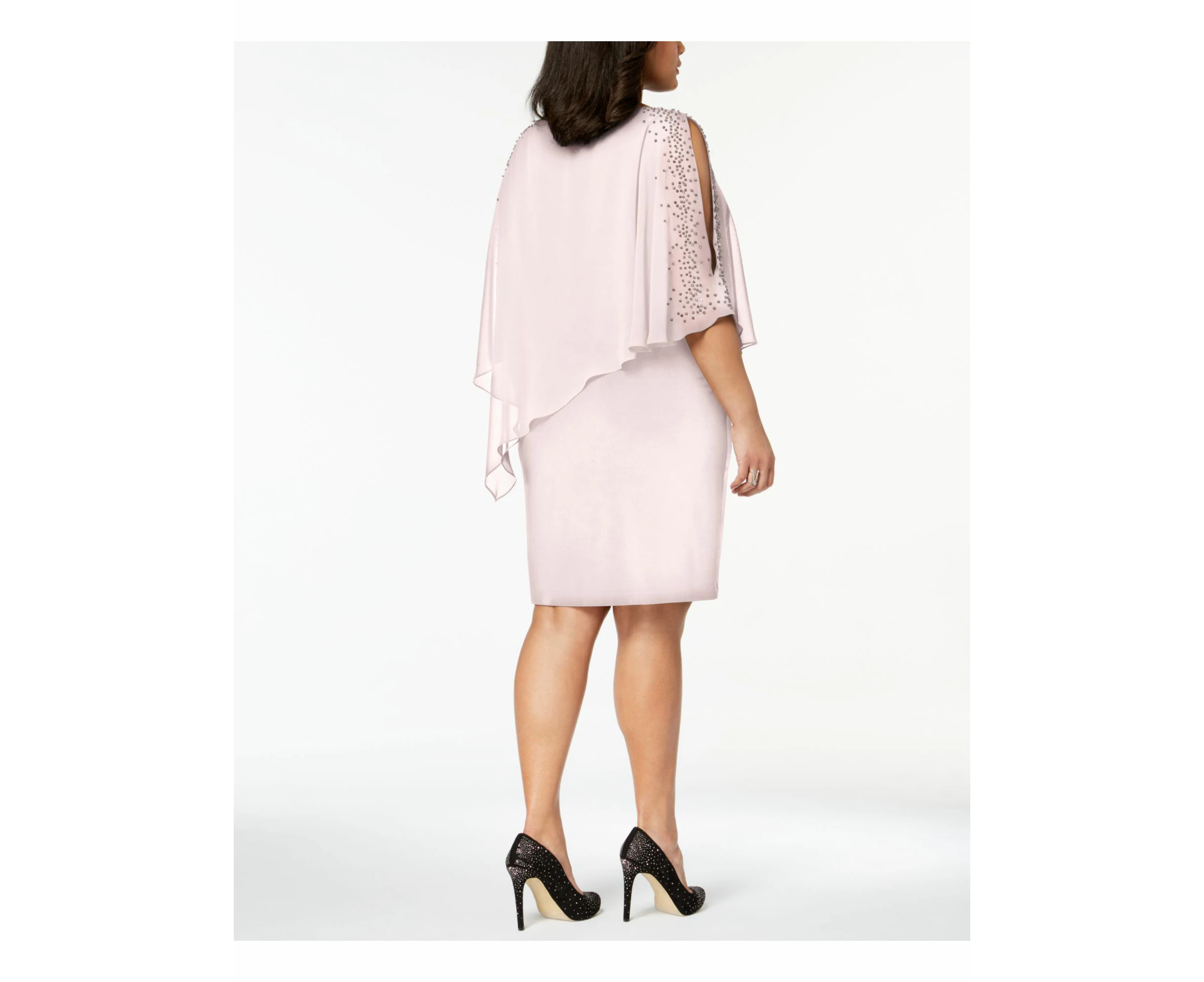 Xscape Women's Dresses Cocktail Dress - Color: Blush