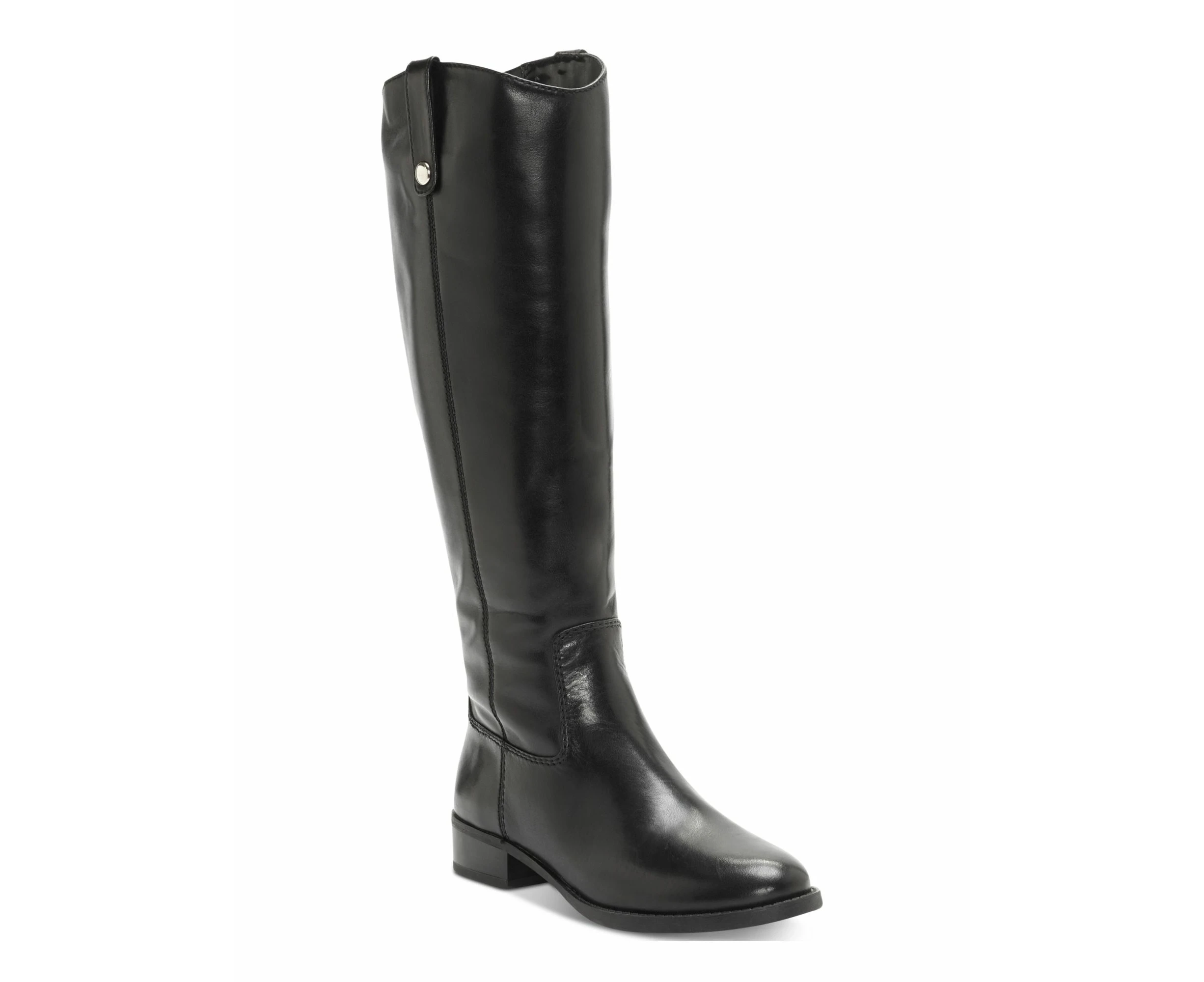 Inc Women's Boots Fawne - Color: Black Leather