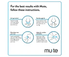 Mute Breathe More Snore Less Medium 3 Pack (30 Night Supply)