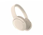 ANC Active Noise Canceling Bluetooth Headphones Headset - khaki