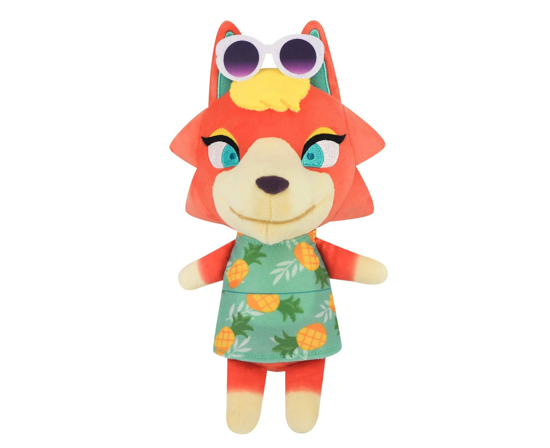 Sanei Boeki DPA09 Animal Crossing All Star Collection Plush Toy, Monica, Size S