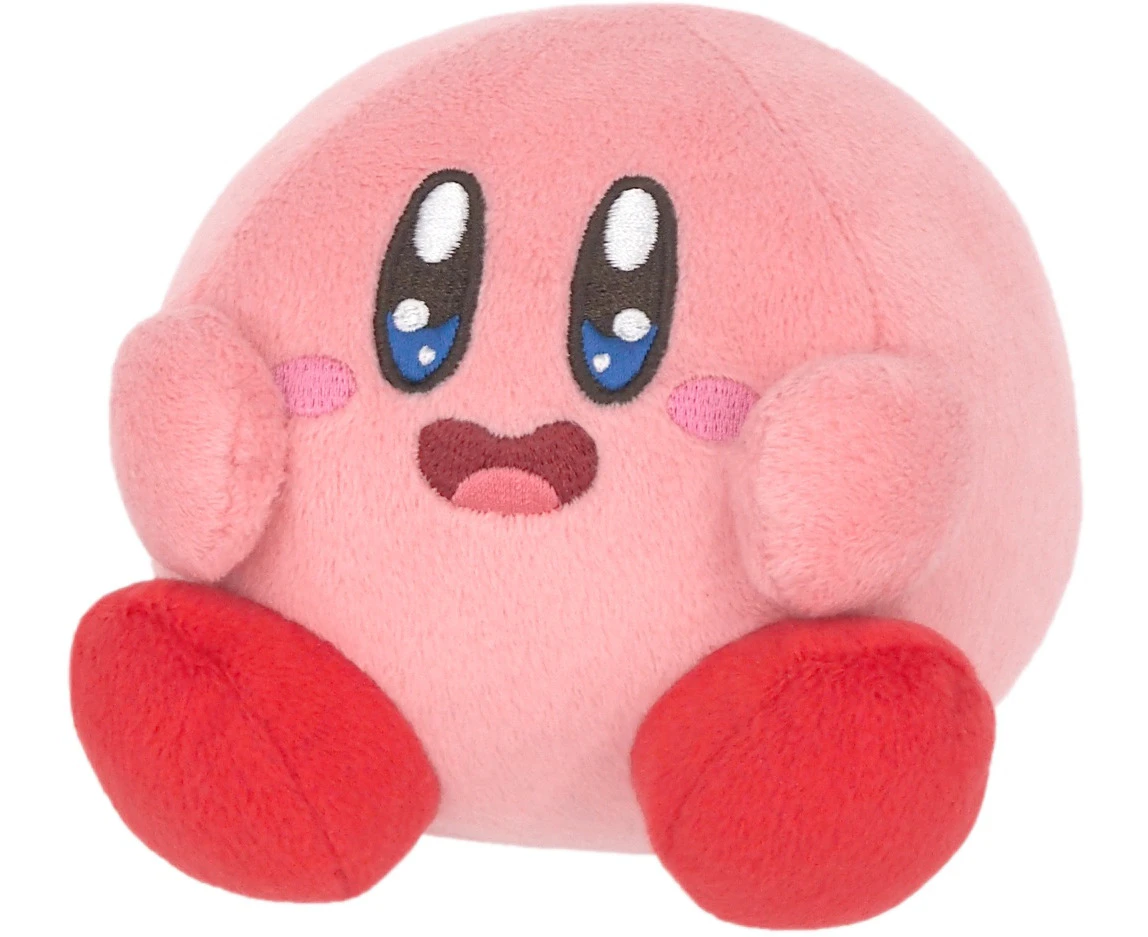 Sanei: Kirby's Dream Buffet: Mini Plush Toy KGF-01 Kirby Pink