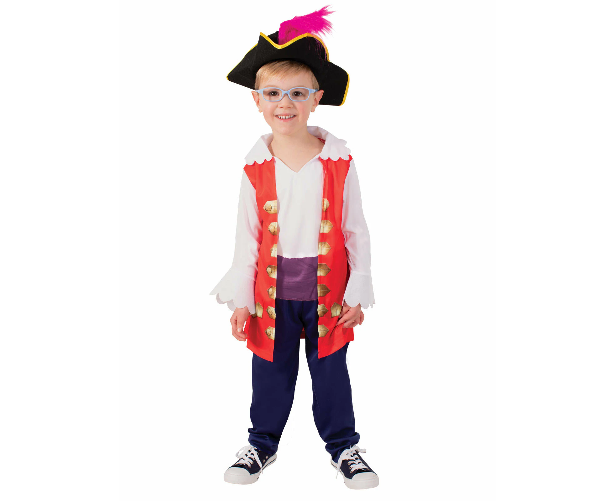 Rubies Captain Feathersword The Wiggles Kids Deluxe Dress Up Costume Size 3-5