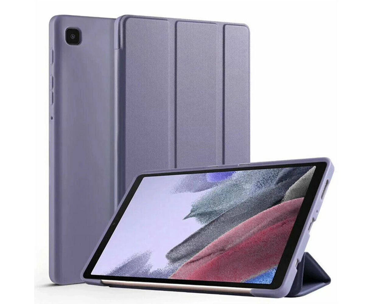 Samsung Galaxy Tab A8 10.5 X200 A7 Lite 8.7 Stand Tablet Case Cover Magnetic Lavender