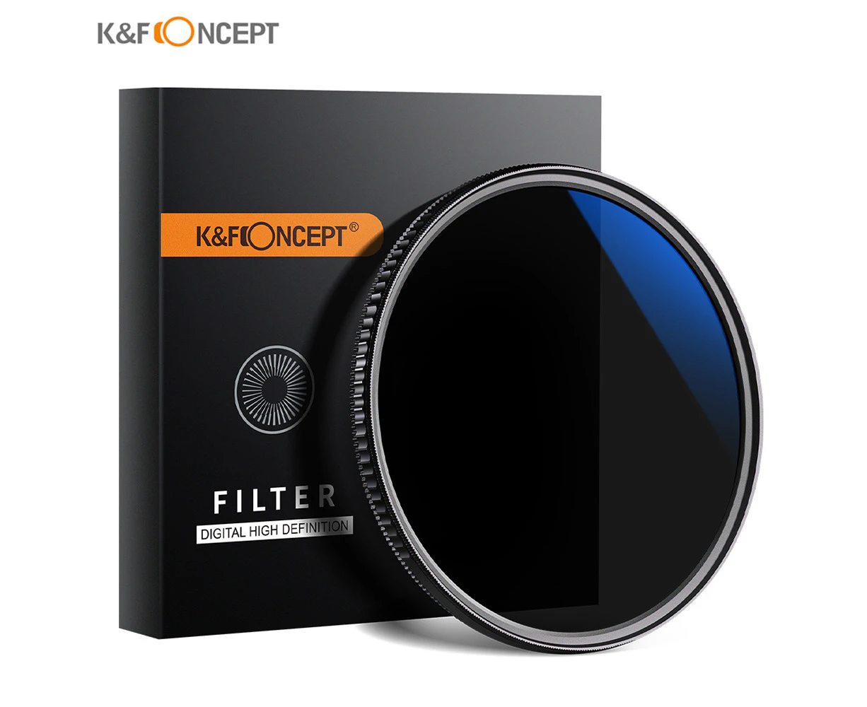 K&F CONCEPT 2-in-1 Ultra Clear 72mm Neutral Density Filter ND8 Circular Polarizing CPL Filter for DSLR camera Lens Waterproof Scratch-Resistant