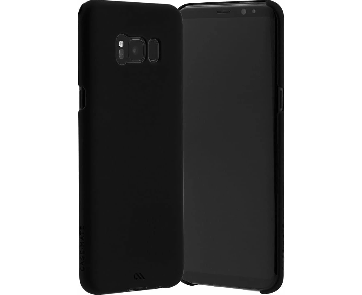 Case-Mate Barely There for Samsung Galaxy S8+ - Black BONUS Scren Protector