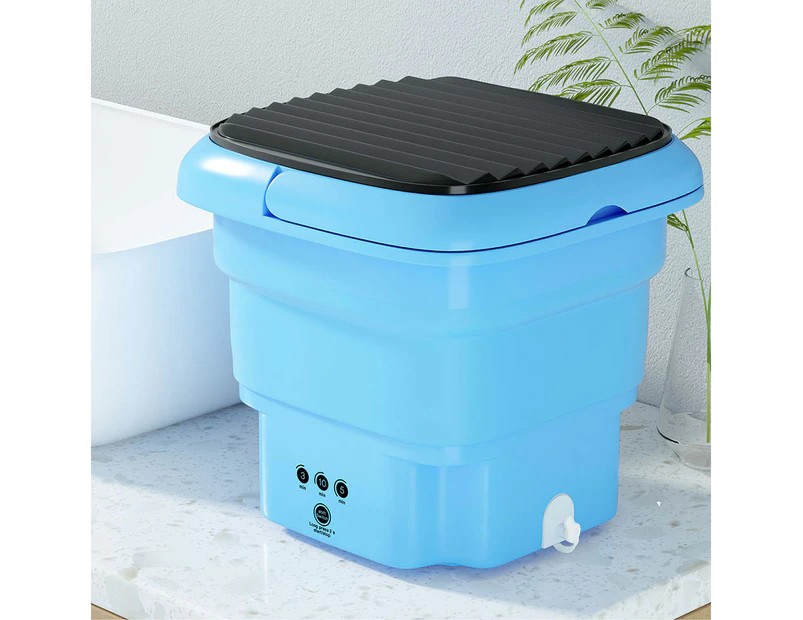 Devanti Portable Washing Machine 4.5L Blue