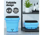 Devanti Portable Washing Machine 4.5L Blue