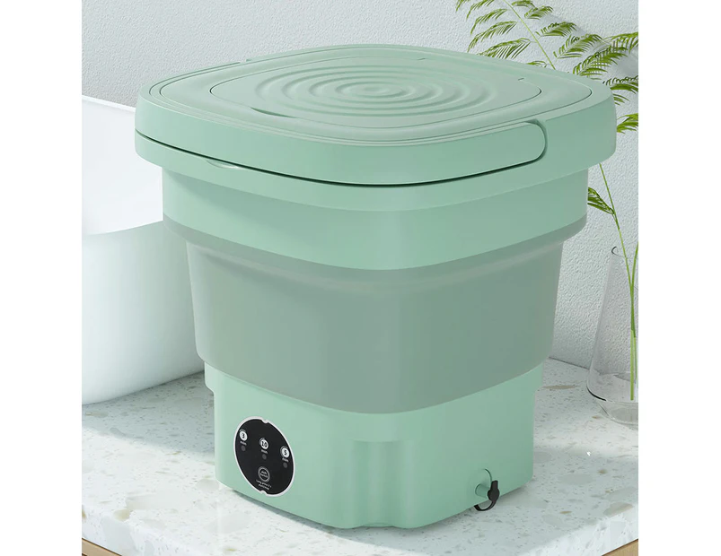 Devanti Portable Washing Machine 8L Green