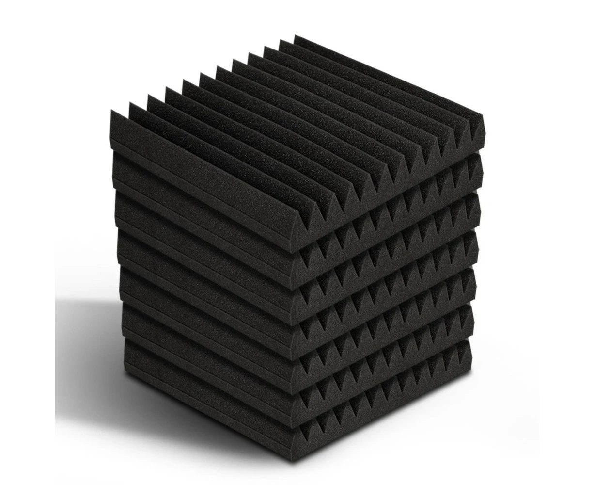 40pcs Alpha Studio Acoustic Foam Sound Absorbtion Proofing Panels Wedge 30X30CM