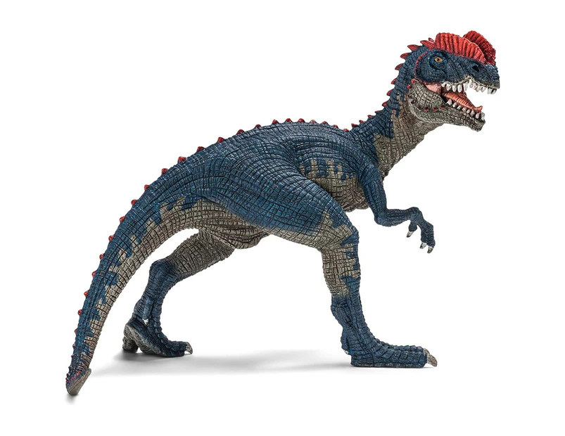 Schleich 6.1'' Dilophosaurus Dinosaur Animal Action Figure Kids Play Toy 4-12y