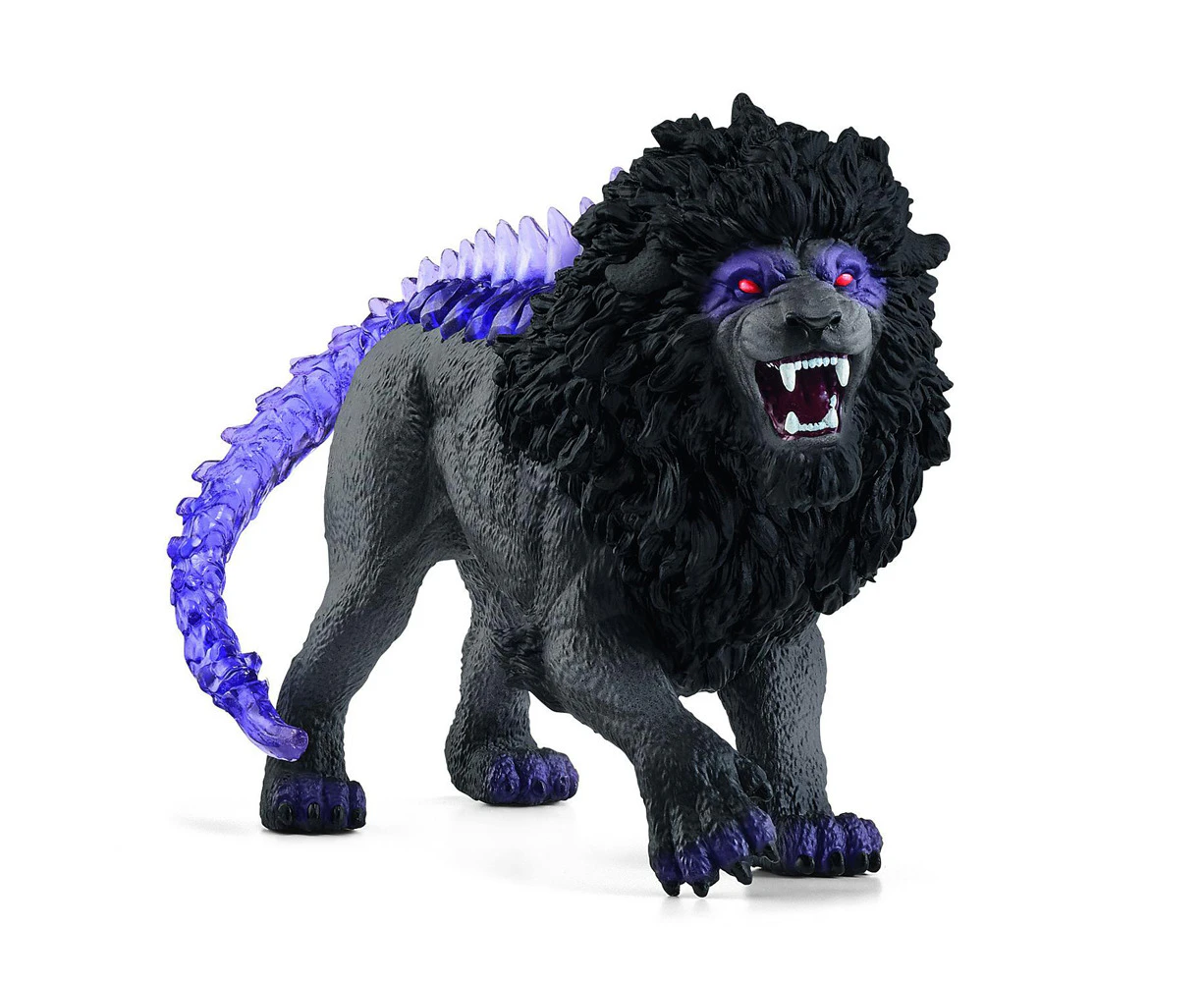 Schleich 7.1'' Eldrador Shadow Lion Monster Action Figure Kids Play Toy 7-12y