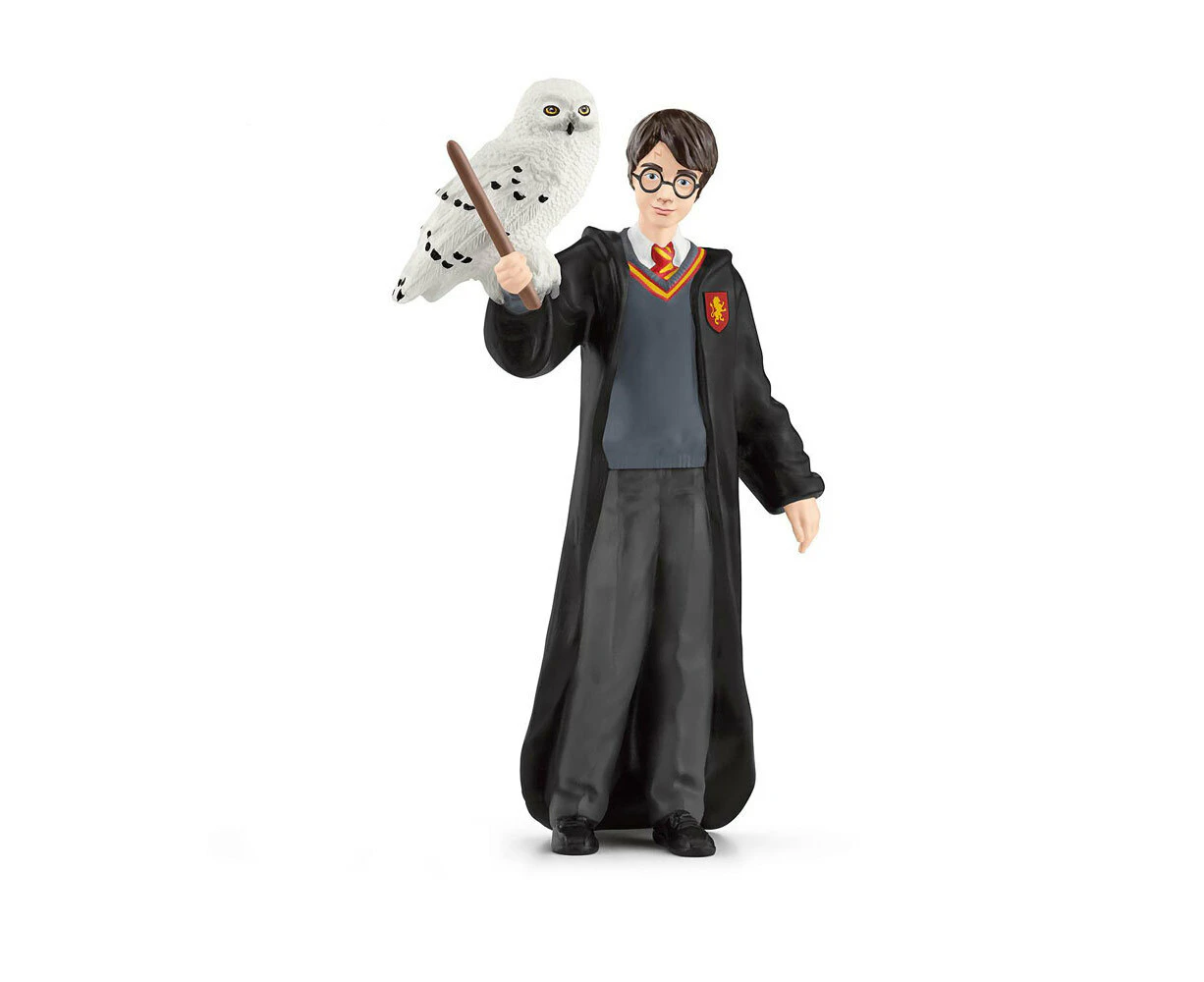 2pc Schleich Wizarding World 3.9'' Harry & Hedwig Action Figure Kids Toy 6-12y