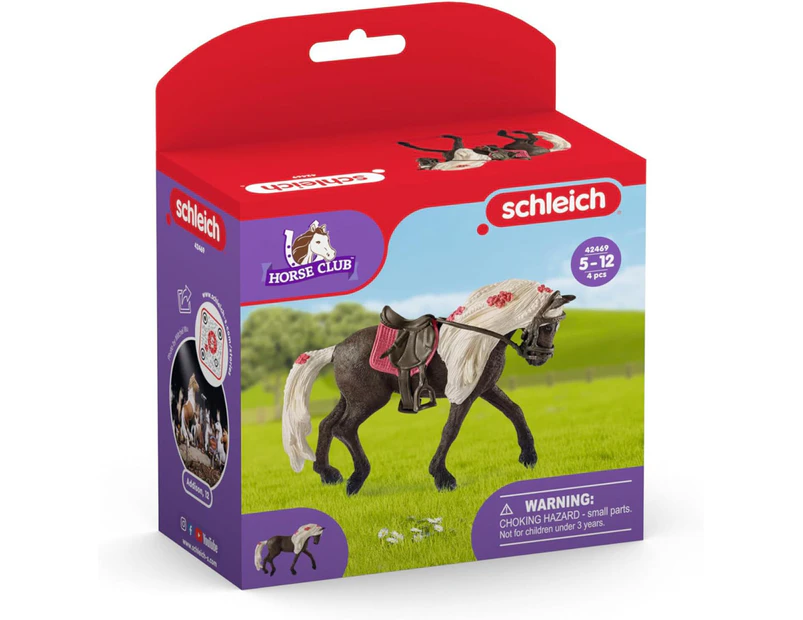 7pc Schleich Horse Club Hannah Animal Action Figure Kids Toy Play Set 5-12y