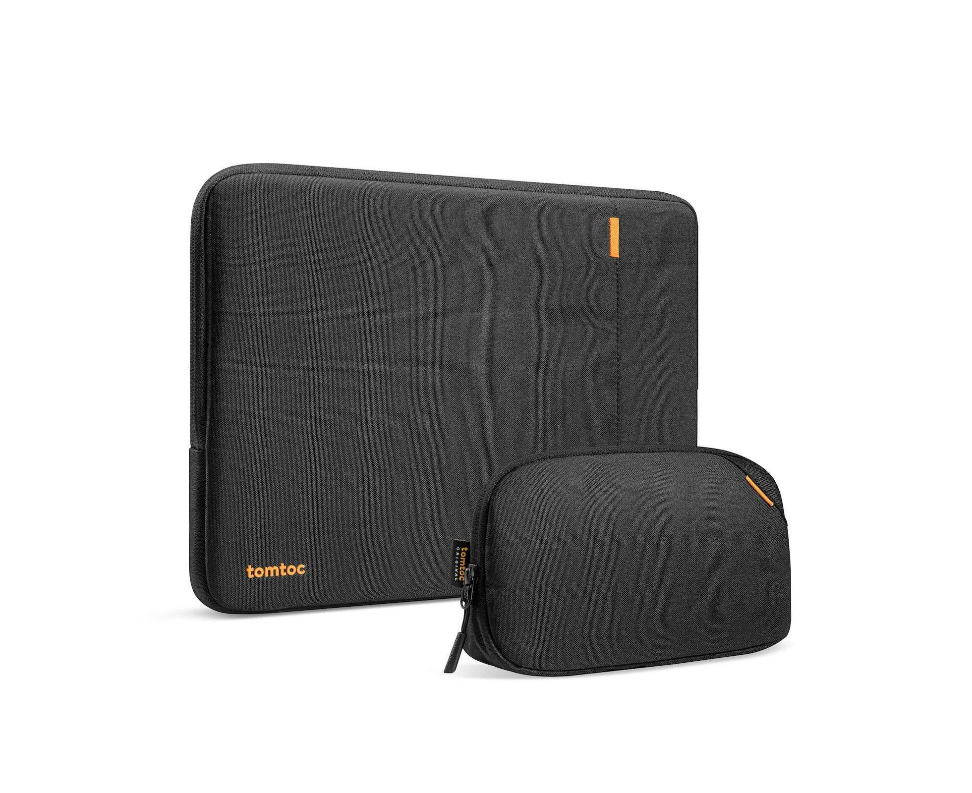 2pc Tomtoc Defender-A13 Laptop Sleeve & Pouch Kit For MacBook 13in