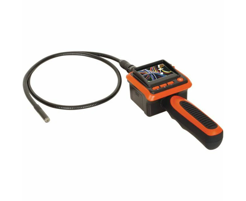 Inspection QC8710 1M Borescope Video Camera 9mm Cam Head w/ 2.4" LCD Red