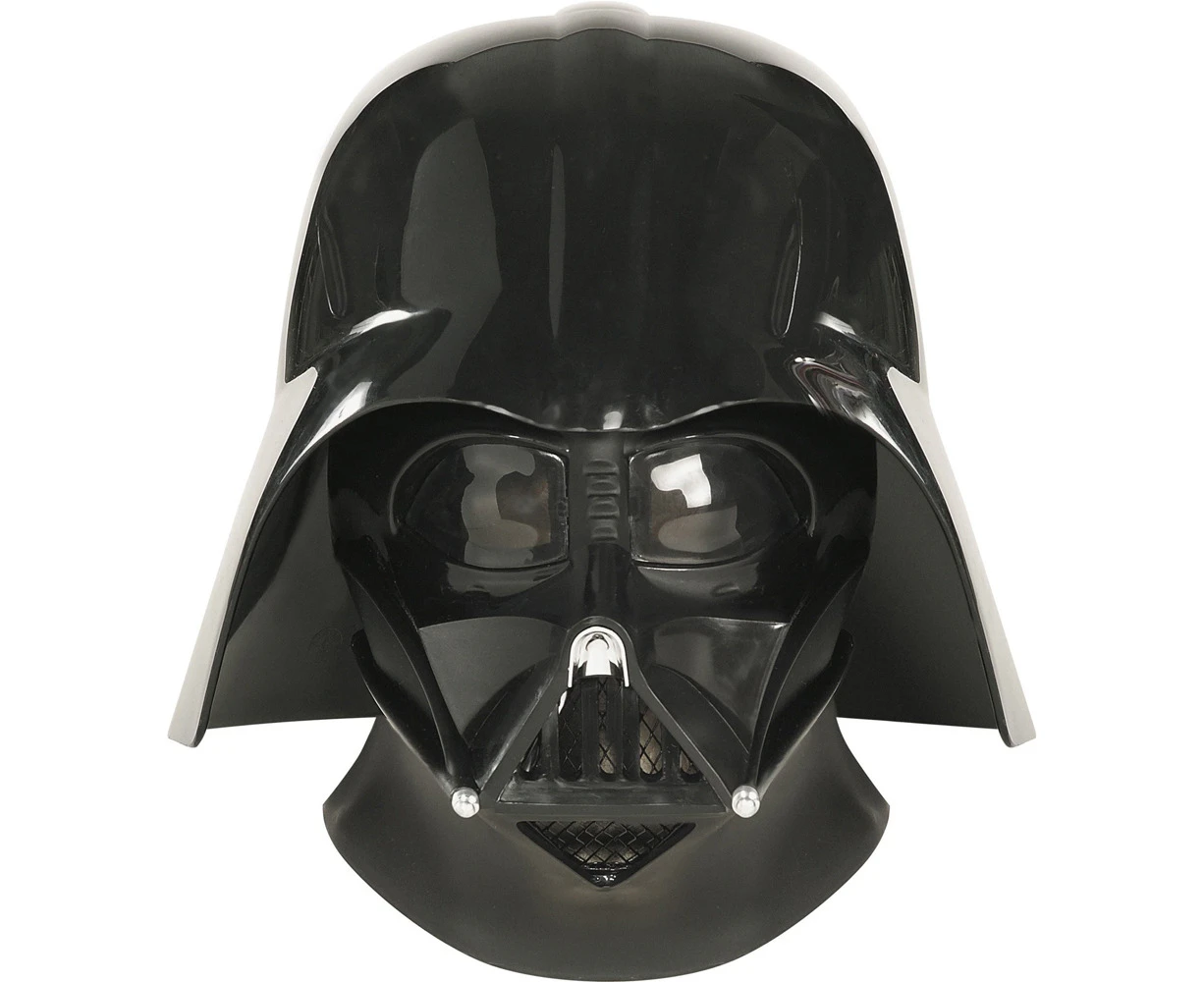 Star Wars Darth Vader Collectors 2-Piece Helmet Costume Head Accessory Adult