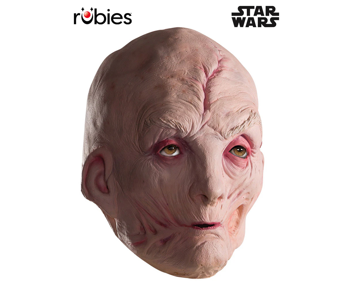 Star Wars Supreme Leader Snoke 3/4 Vinyl Mask Costume Head Accessory Adult